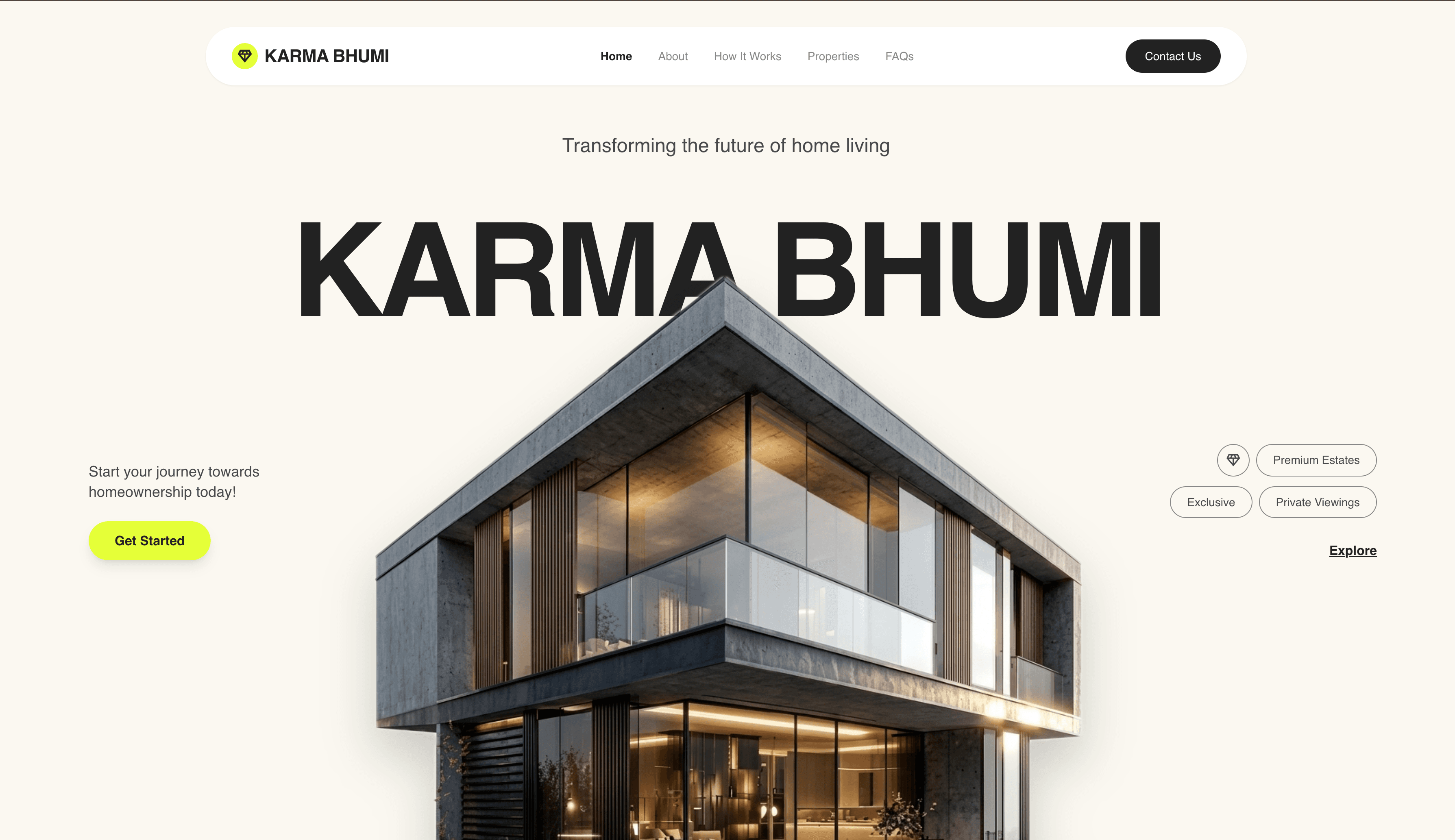 Karma Bhumi (Concept)